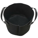 5pcs 5 Gallon Round Planter Grow Bag Plant Pouch Root Pots Container with H