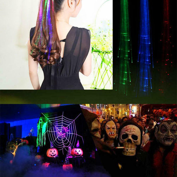 1 Pc  Lights Hair Light-Up Hair Barrettes Braid Party Dancing Hairpin Ha #gib