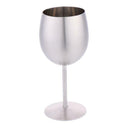 Stainless Steel Wine Glass Goblets Unbreakable Champagne Goblet Cup 300ml Party