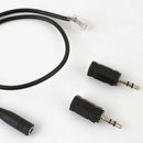 RJ9 To 3.5mm Professional Female Data Cable Converter 11.8 Inch Universal
