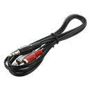 3.5mm to 2 RCA Stereo Audio Cable Male Jack for Ipod MP3 1.2M L6R5