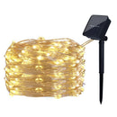 Solar String Lights, 10M 100LED Outdoor String Lights, Waterproof Decorativ S5V8