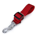 Safety Belt Restraint Leash Adjustable for Dog Accessory Car(Red) Q5X5