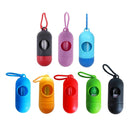 8 Pieces Refillable Dog Poo Bag Dispensers Carrier Case + Garbage Bags