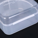 1pc dental box denture teeth storage case mouth guard container 6.4x6.5x3.5cm  Z