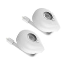 2PACK, LED Toilet 8 Colors Bathroom Night Light Motion Activated Seat Sensor