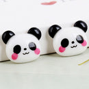 10X  Panda Cabochon Flatback Horse Hair Bow Center Craft Embellish P0CA  SPTOCA