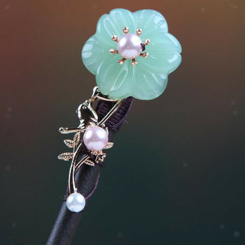 Chinese Style Traditional Handmade Natural Wooden Hairpin