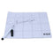 Magnetic Project Mat Screw Work Pad with Marker Pen for Mobile Phone Repair A#S