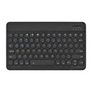 Portable Bluetooth 3.0 Keyboard Rechargeable PC Wireless Keypad (Black) A