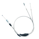 Dirt Bike Dual Throttle Grip Cable for KEIHIN PZ30mm Accelerate Pump Carb