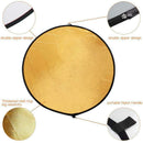 5 in 1 Collapsible Light Round Photography Reflector for Multi Photo (60cm)