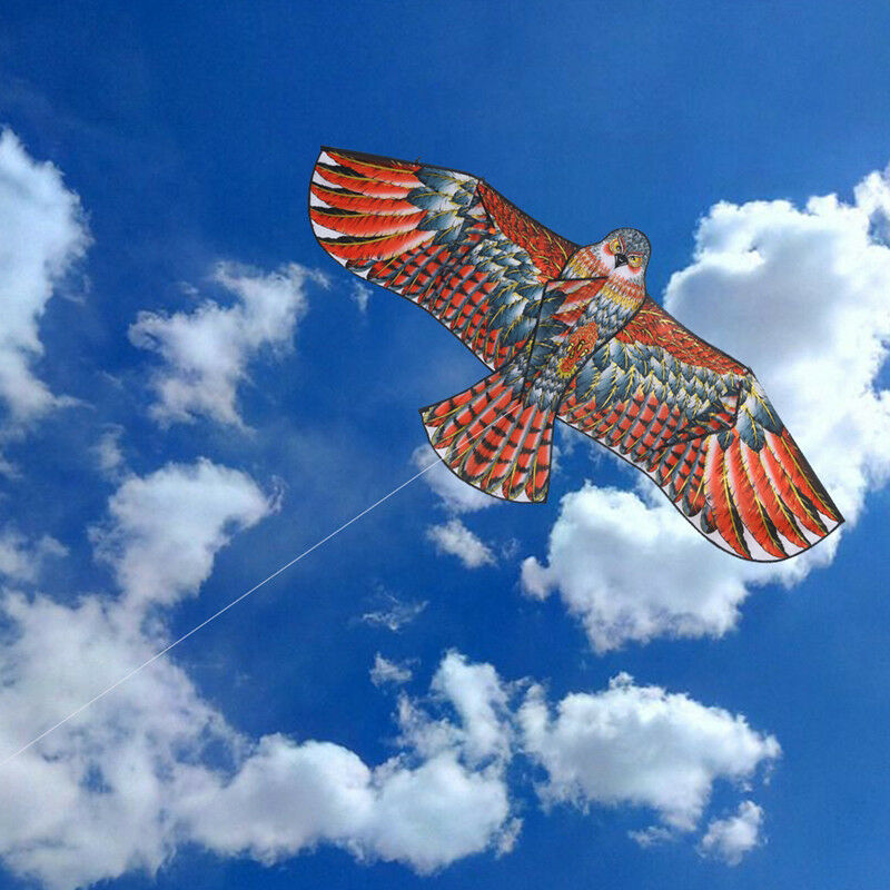 Huge 1.1m Eagle Kite single line Novelty animal Kites Children's Outdoor toys