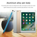 WK128 Round Dual Tips Capacitive Stylus Pen Touch Screen Pen (Light Blue)