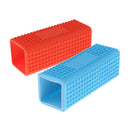 2pc Pet Dog Cat Hair Shedding Remover Grooming Massage Comb Silicone Brush