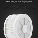 1X(Usb Mini Ultra Quiet Fan Portable Table Top Air Filter Purification Desk