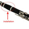Clarinet Barrel Treble Drop B Clarinet Tuning Tube Treble Drop E Black Tube