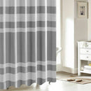 Spa Waffle Shower Curtain Water Repellent and Stain Resistant Machine Washa
