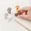 1pc Cute Dog Rubber Eraser Art School Supplies Office Stationery Supplies DD Gw