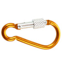 10Pcs Assorted Color Aluminum Alloy Carabiner Clip Hook Bottle Holders F2H2
