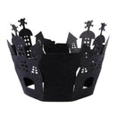 36pcs Black Halloween Hollow Cake Paper Cup Liners Baking Cupcake Wrappers Cases