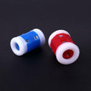 2pcs Plastic Knitting Needles Row Counters Crochet Weaving Knit Stitch Tool