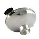 Stainless Steel Large Wide Mouth Filling Funnel Removable Strainer Kitchen