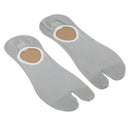 2 Pairs Male Cotton Split 2 Toe Flip-Flops Socks  Tabi Socks Sports Anklets