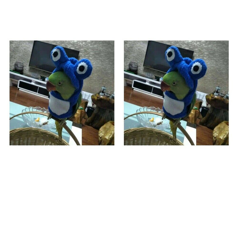 Bird Clothes Parrot Parakeet Macaw Cute Bird Hoodies Parrot Clothes, XL & L,