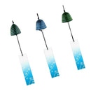 3 Pieces Japanese Style Furin Wind Chimes Bells, for Home Garden Patio