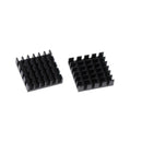 20pcs Aluminum LED/CPU/IC Chip  Sink Cooling Fin Radiator Pad 18x18x5mm