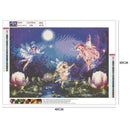 5D DIY Diamond Painting Full Drill Cross Stitch Embroidery Kit (Fairy01)