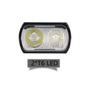 T6 LED Bicycle Bike Lights Headlight Waterproof MTB Front Lamp USB Rechargeable