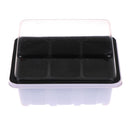 6-pore plant seeds grow box insert propagation nursery seedling starter tray M&E