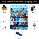 Pocket Chart for Calculator Holder, 30 Pocket Charts for Classroom 33.5 x 2 A3C2