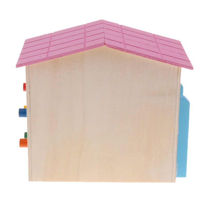 Small Animals House Wood Rodents Rat Cage Pet Chinchilla Ferret Nest