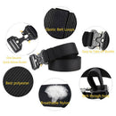 Men's Belt Heavy Belt, Cobra Buckle Belt Nylon Style With Quick Release Met