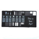 Age Perspective Cards Magic Show Age Test Cards Magic Props Close-Up Tricks ES