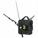 DIY Wall Quartz Clock Movement Mechanism Replacement Tool Part Set Black Hands