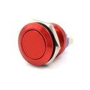 1PC 16mm waterproof red momentary metal push button switch flat top EdJ Gw