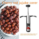Stainless Steel Cherry Jujube Corer Pitter Kitchen Fruits Core Remover