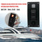 1 Gang Boat Marine Switch Panel ON-OFF-ON Rocker Switch with Circuit Breaker