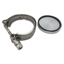 Aluminum Alloy Tube Plug Intake Block Off Plate With V Band Clamp 50mm/2inch