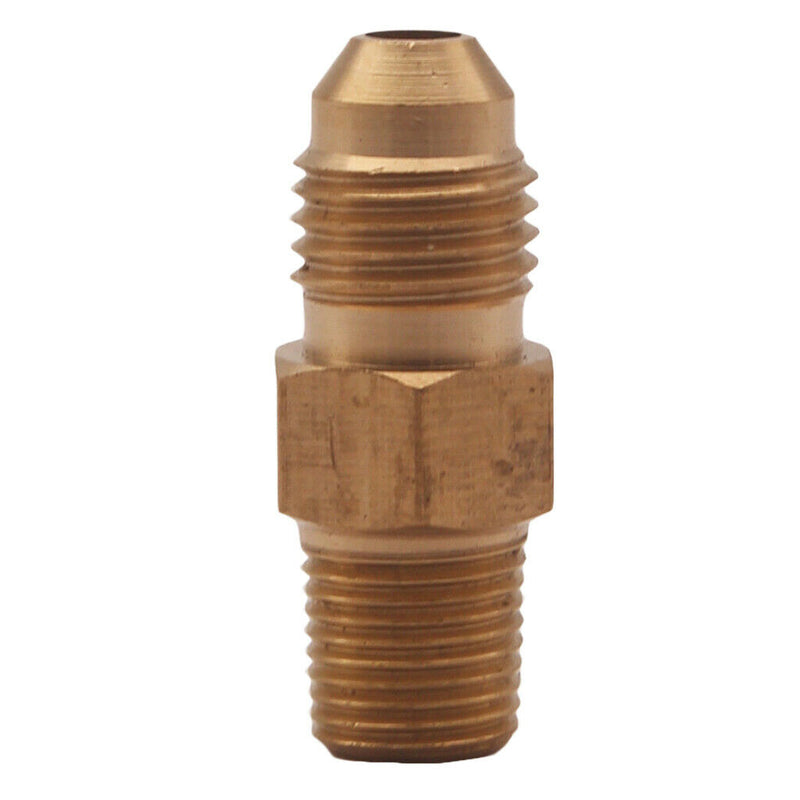 Brass Fitting Oil Gas Adapter -4 4AN to 1/8" NPT Adaptor For Most Fluid