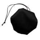 15" Leather Drawstring Tinder Pouch Bushcraft Survival Camp Swim Gift Black