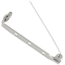 10 pcs 38mm Brooch Bar Backs Safety Pins Catch Findings Large 3.8cm X9B2
