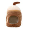 Girls Bubble Tea Shape Headband Plush Hat Cap Headdress for Women Teens