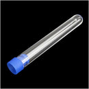 20 pcs Test tubes 100 x 15mm Disposable non-graduated plastic tubes blue