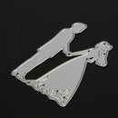 Metal Bride Groom Wedding Cutting Dies Stencils For DIY Scrapbooking A
