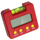 Mini Digital Inclinometer Box Protractor Angle Finder Level Bevel Gauge,Red